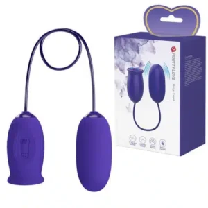Huevo Vibrador con Estimulador de Clítoris Tipo Lengua
