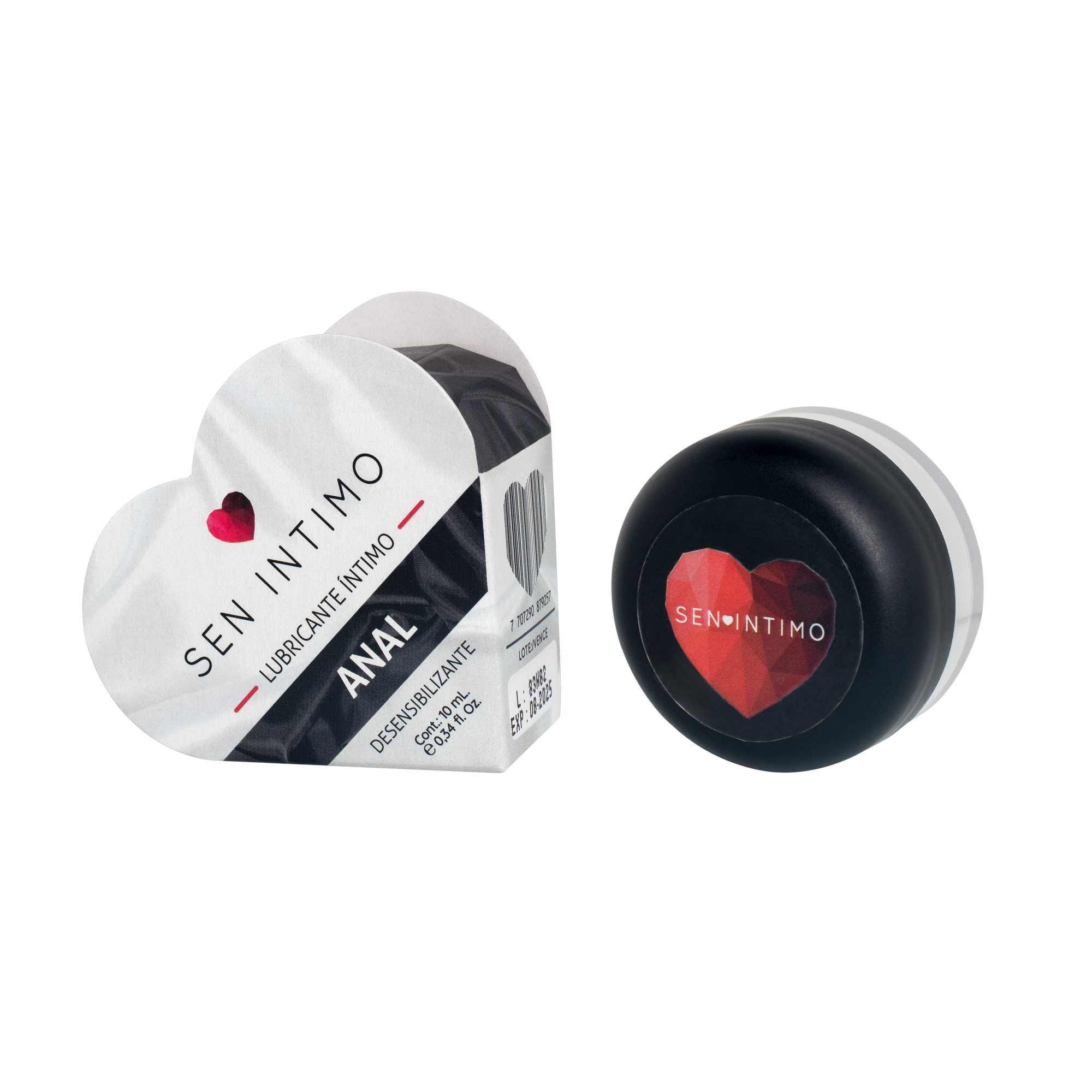 Lubricante desensibilizante anal 10 Ml