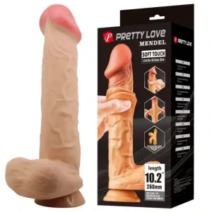 Consolador Ultra Realista con Testículos 26cm Mendel