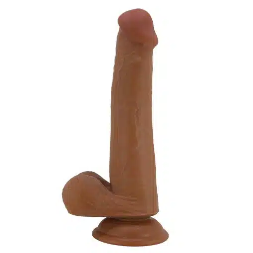 Consolador Piel Deslizante con Testículos de 22cm Tallen - Image 4