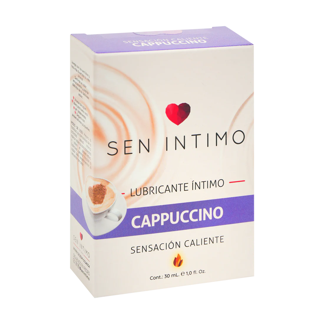Lubricante Caliente Cappuccino Sen Intimo - Image 2