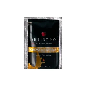 Lubricante sachet crema de whisky 10ml