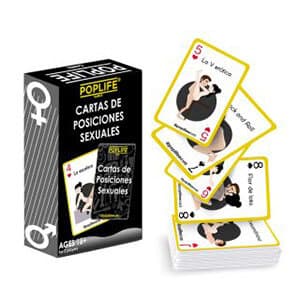 Cartas Naipe posiciones sexuales