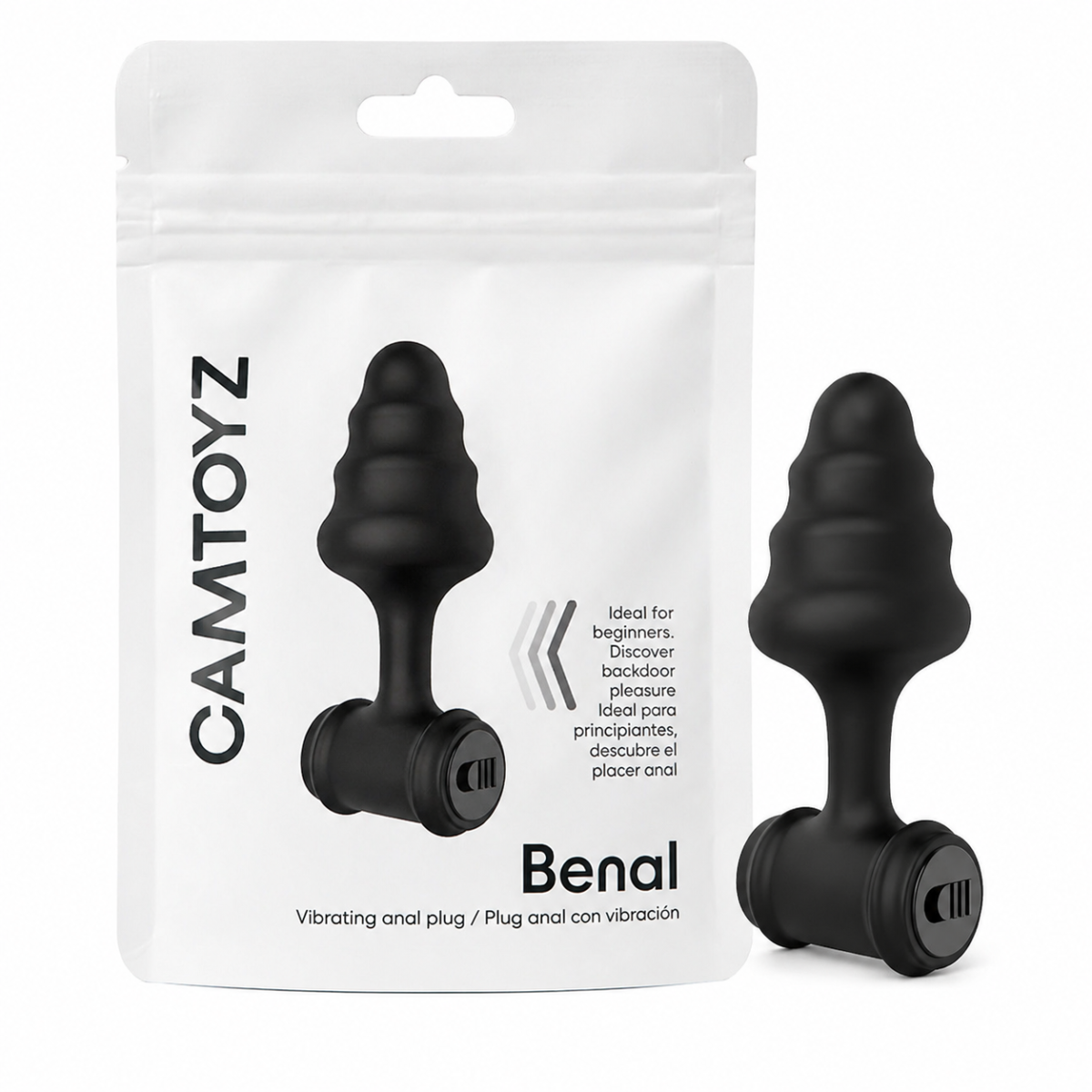 Plug anal con vibración Benal