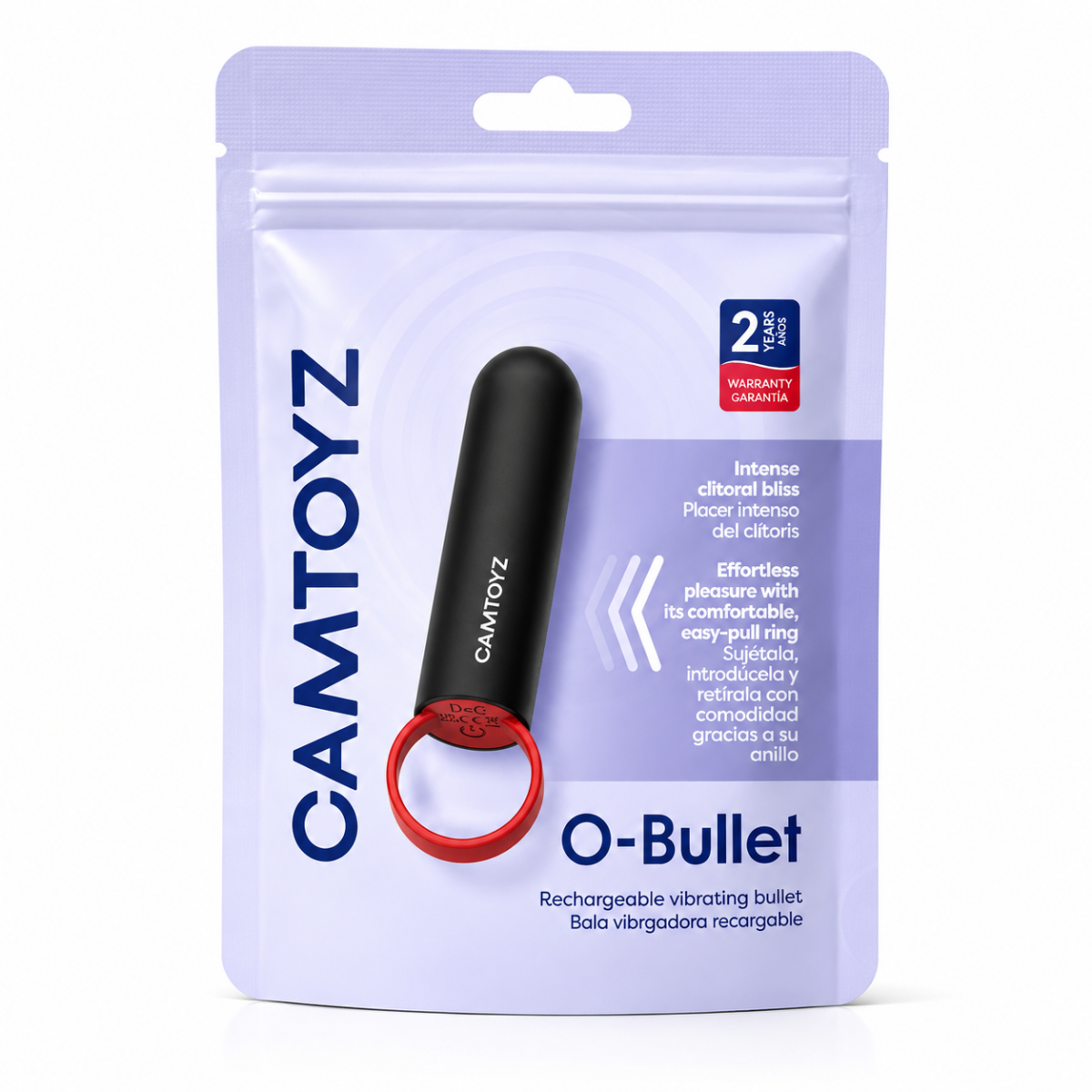 Bala vibradora recargable O-Bullet