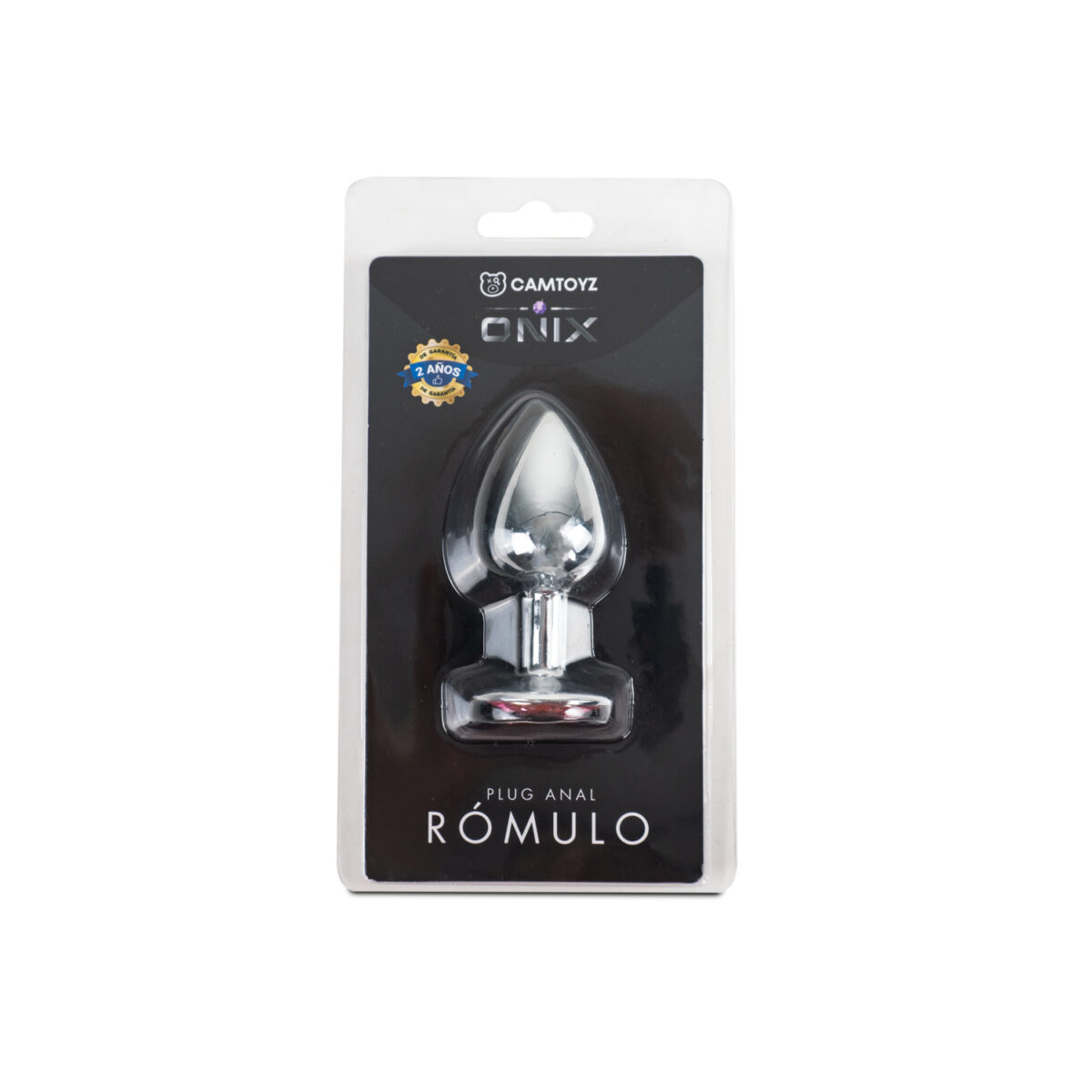 Onix Plug Anal Romulo Plateado XXS